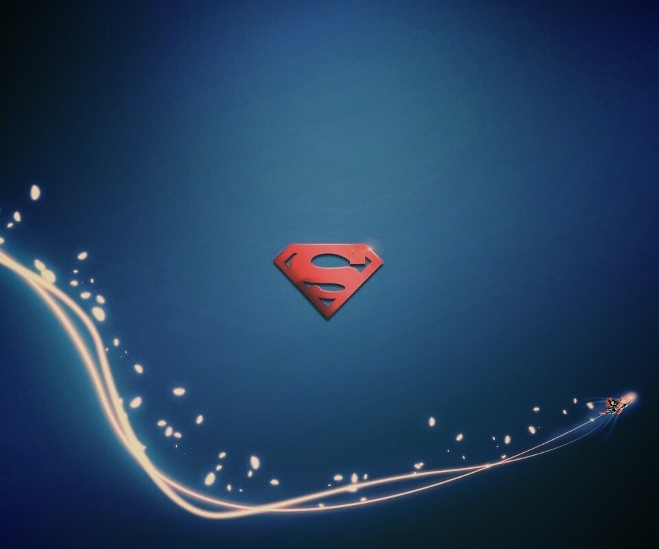 Значек Супермена обои