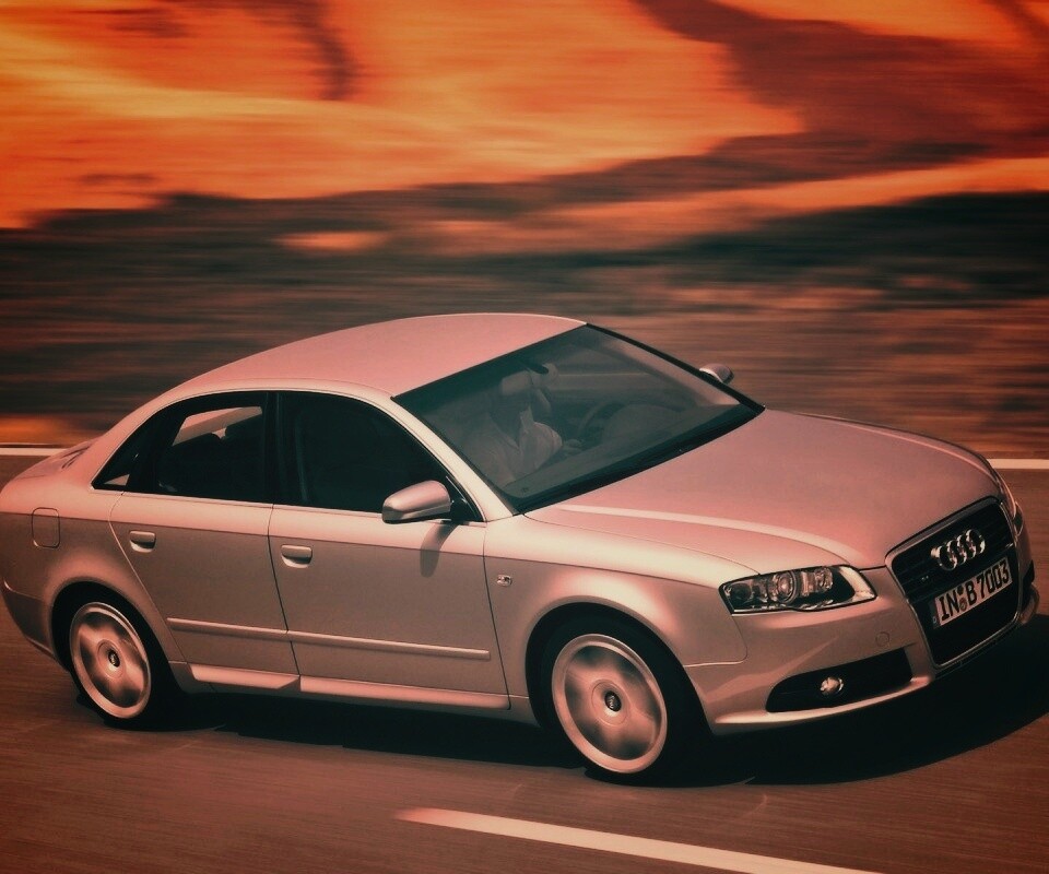 Седан Ауди обои