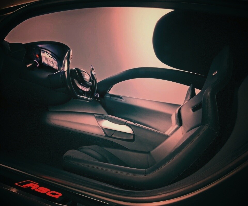 В салоне концепта Audi RSQ обои