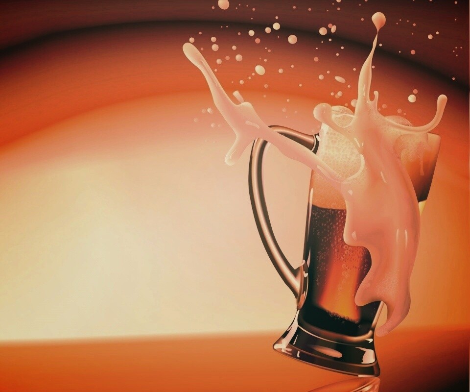 Кружка пива обои