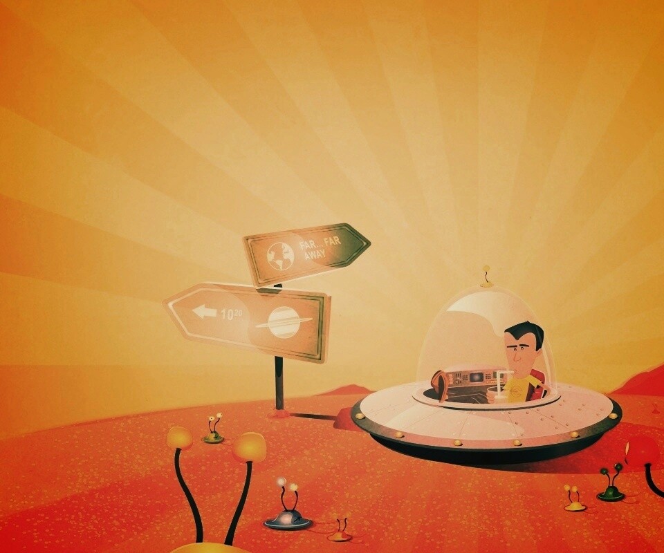 Космическое путешествие обои