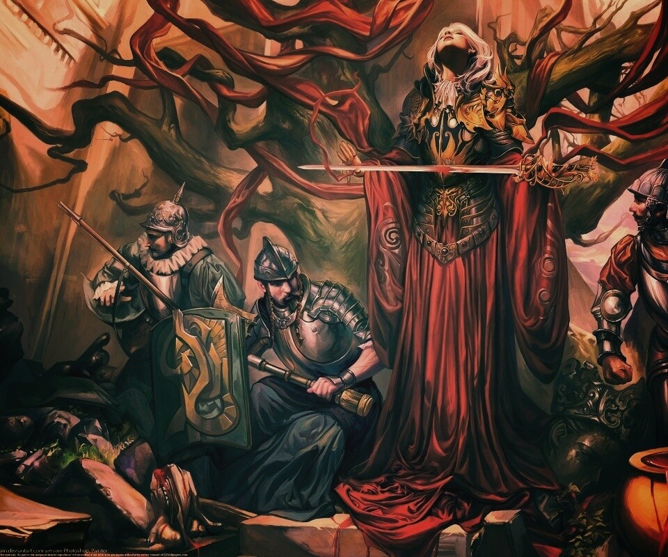 Королева с мечем обои