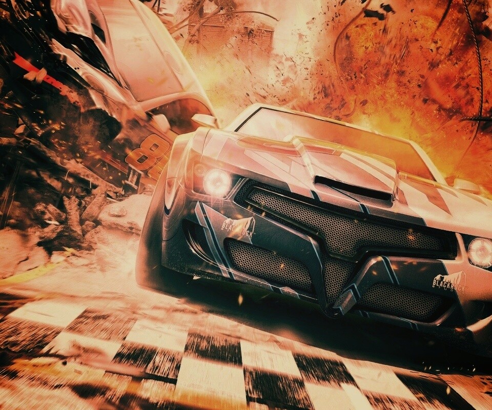 Из игры Split Second обои