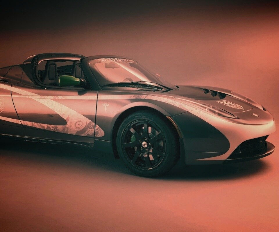 Tag Heuer Tesla Roadster обои