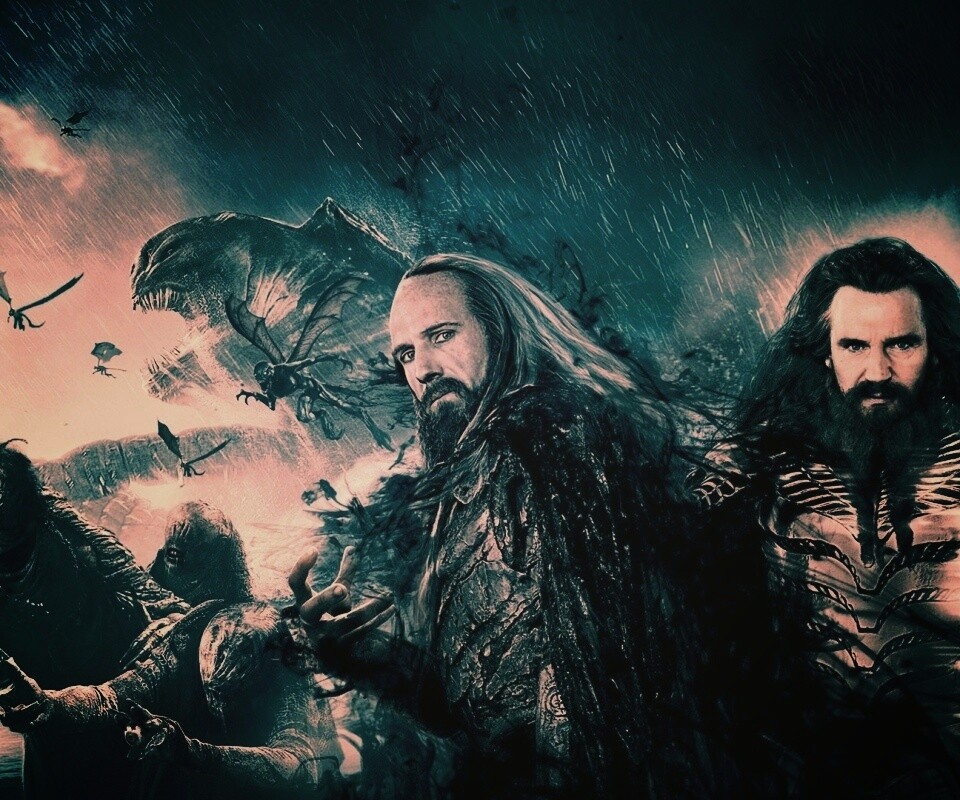 Зевс и Аид из фильма Битва Титанов обои