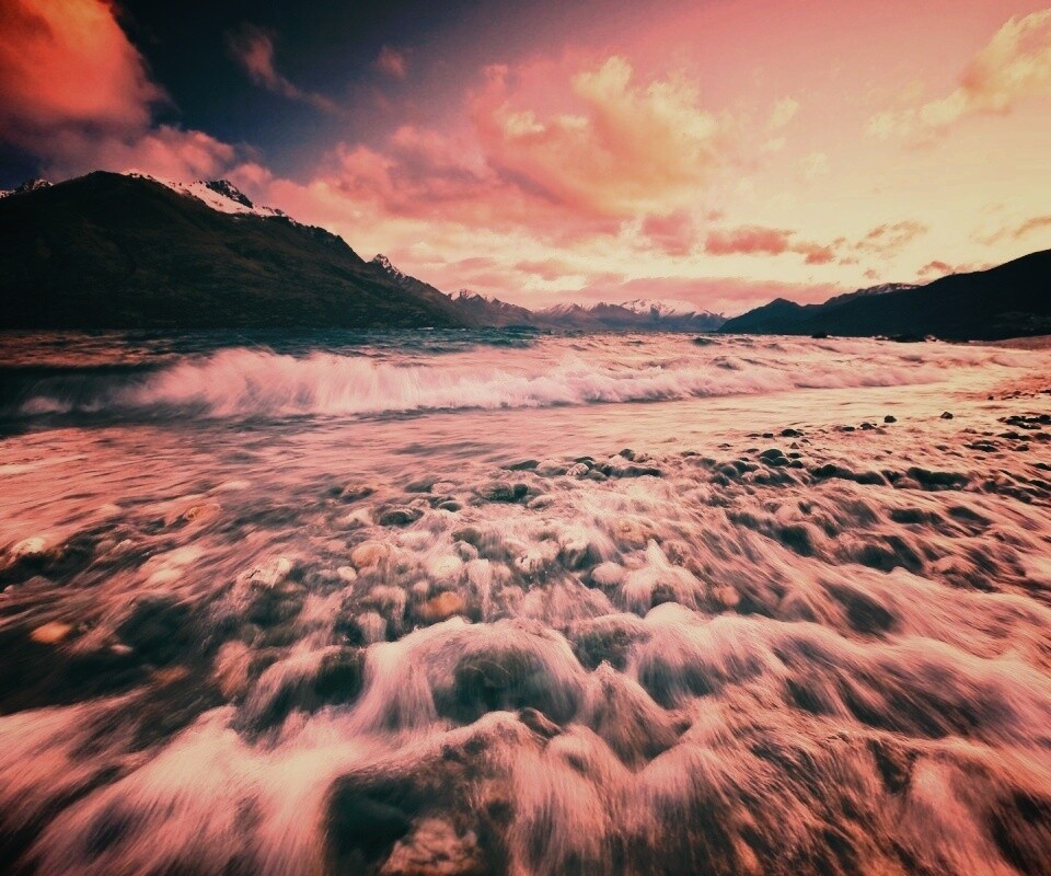 Прибой обои