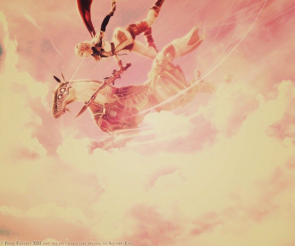 Девушка из Final Fantasy XIII обои