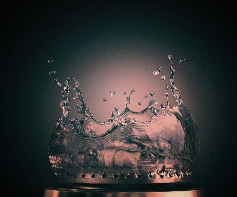 Вода вместо газа обои