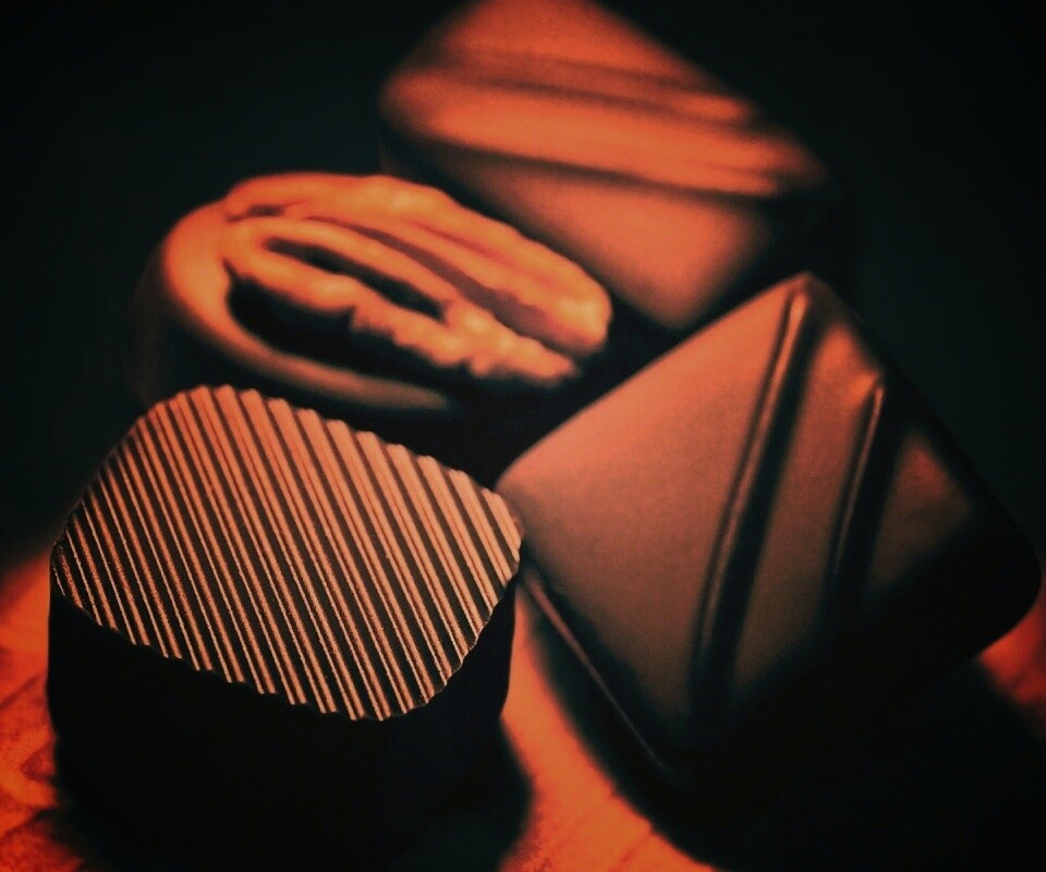 Шоколадные конфеты обои