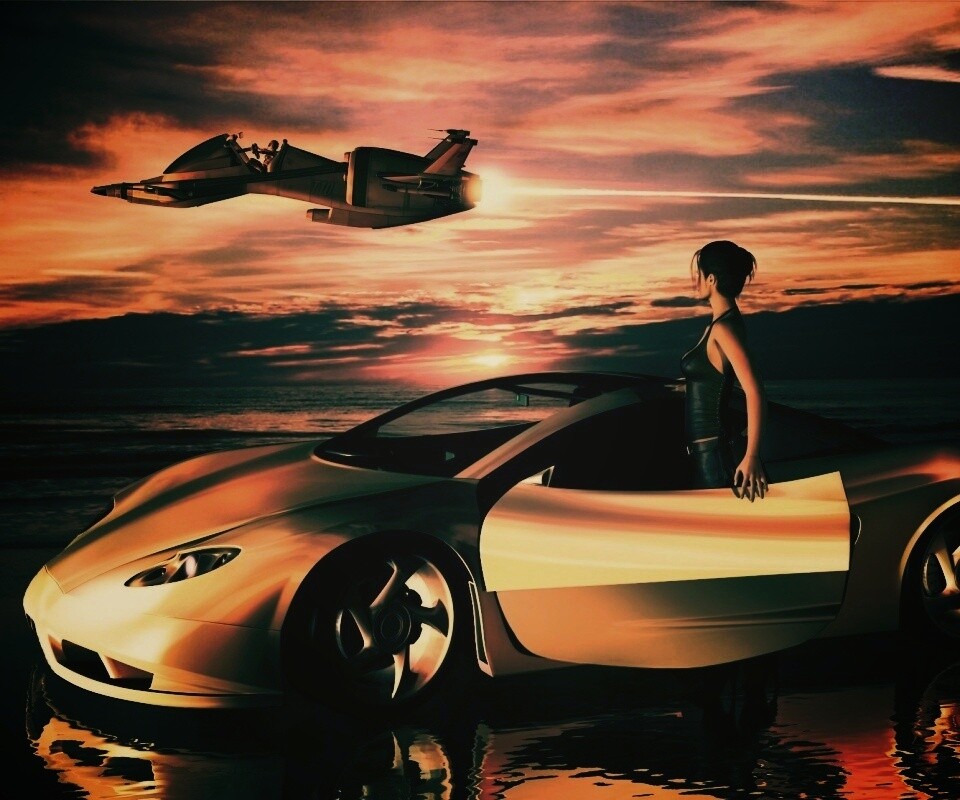 Транспорт будущего обои