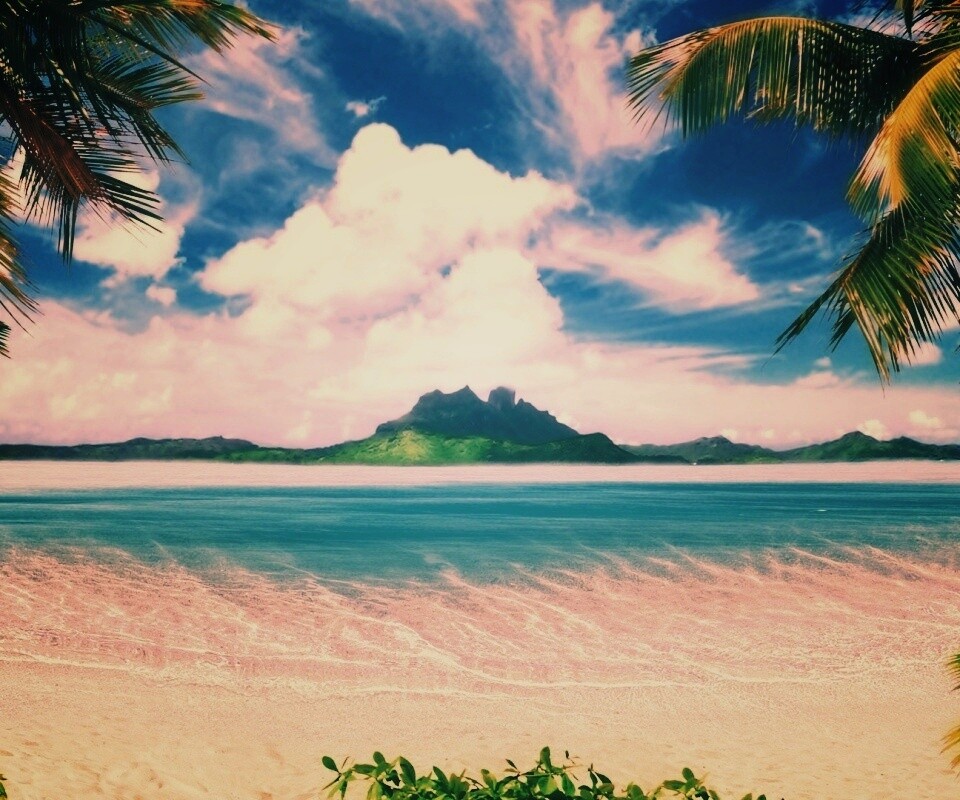 Тропический рай обои