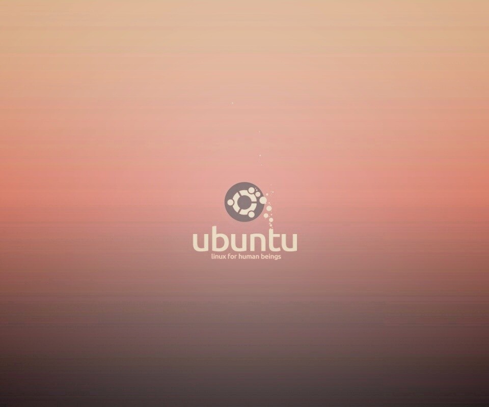 Логотип Ubuntu обои