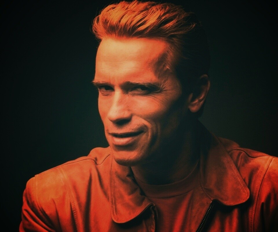 Молодой Арни обои