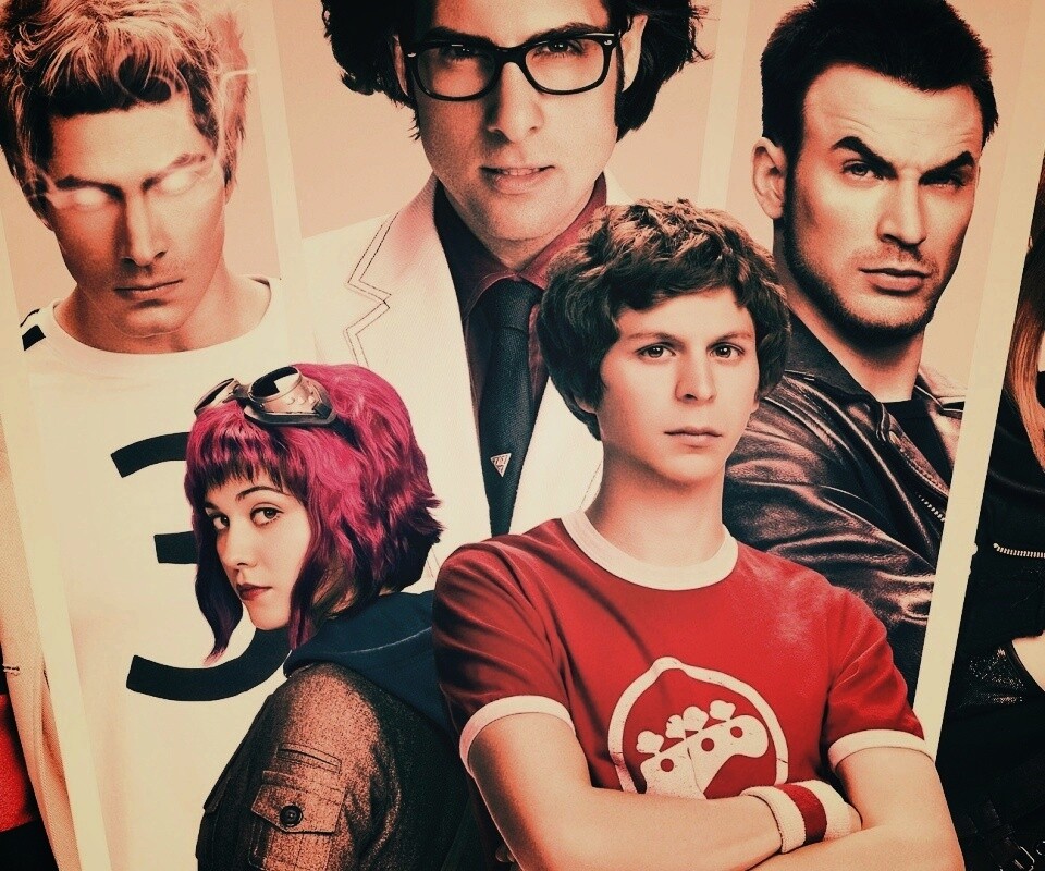 Герои фильма Скотт пилигрим против всех обои