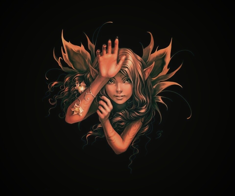 Лесная фея обои