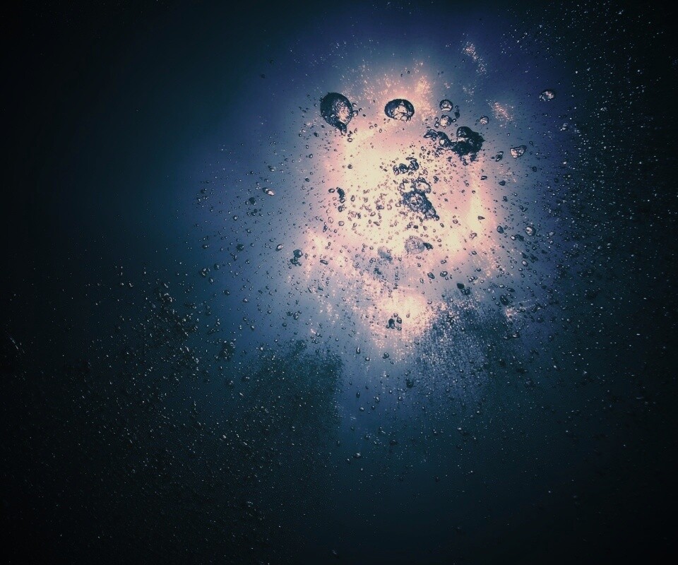 Всплывающие пузыри обои