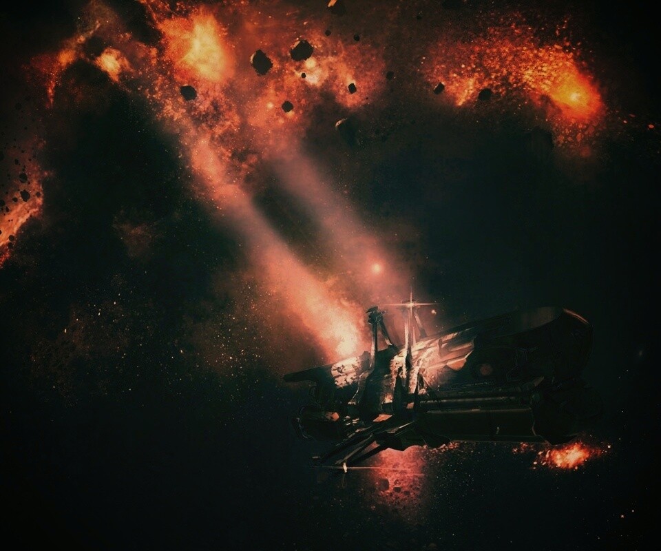 В космических глубинах обои