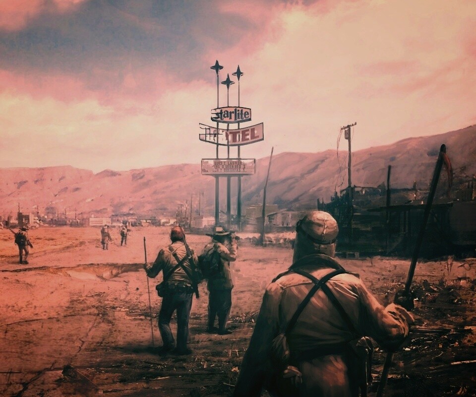 Постапокалиптический вид обои