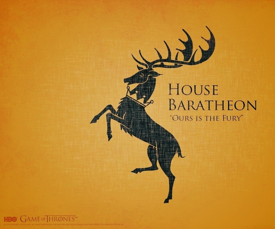Герб дома Баратеонов обои