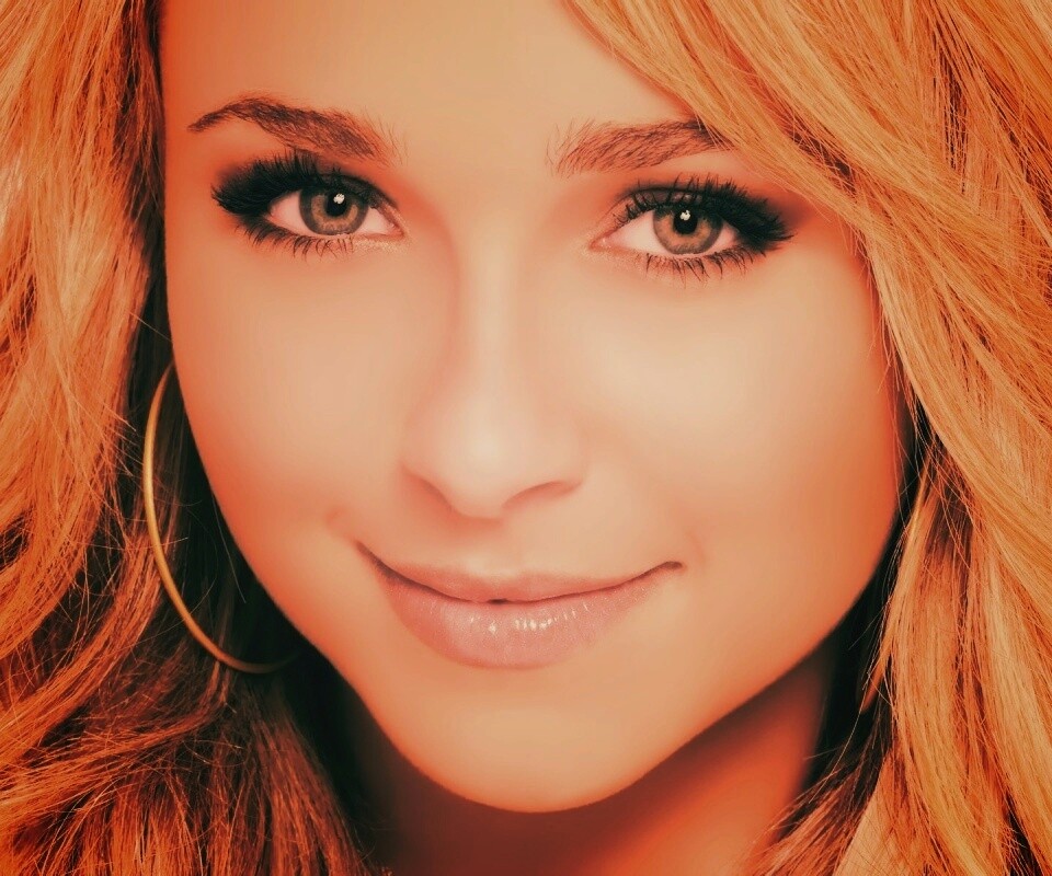 Лицо красавицы обои