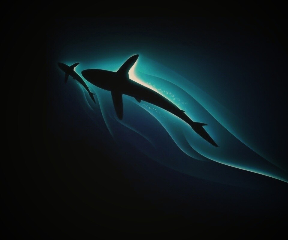 Рыбы в глубине обои