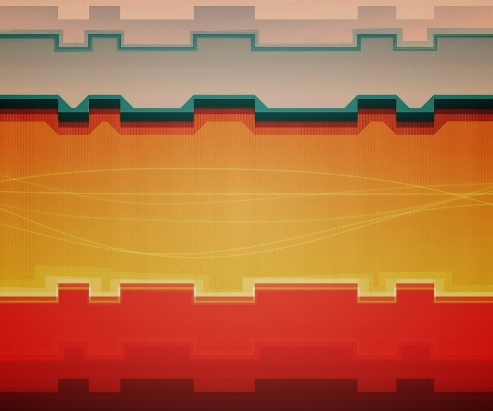 Яркая абстракция обои