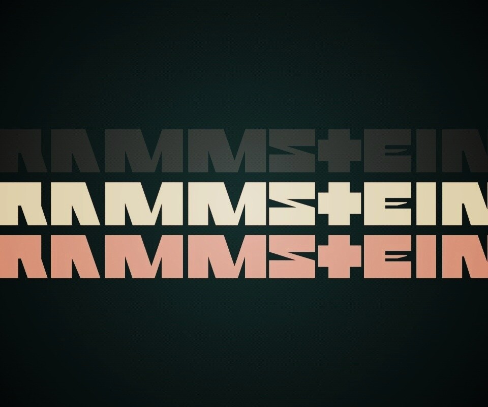 Rammstein логотип обои