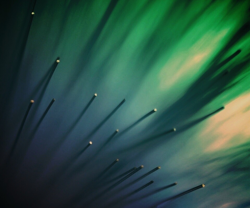 Световоды в рассеяном свете обои