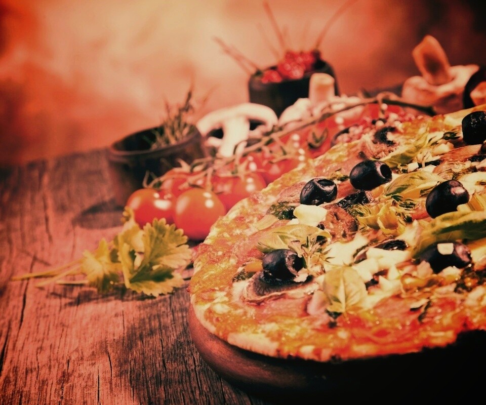 Аппетитная пицца обои