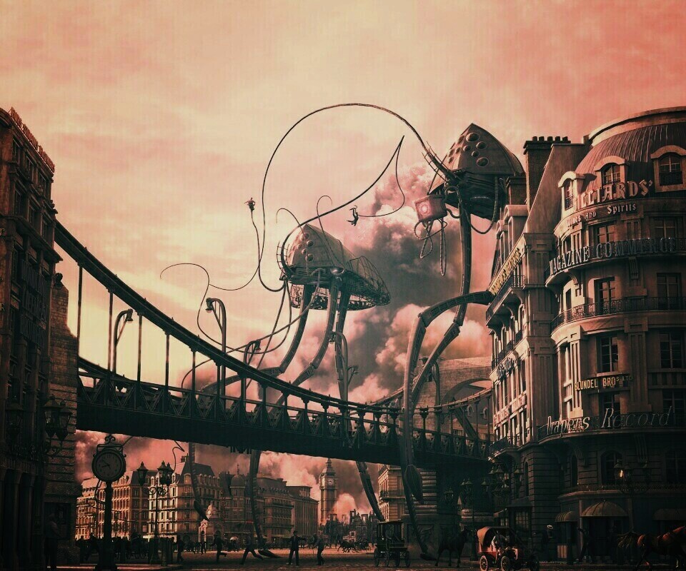 Война миров обои