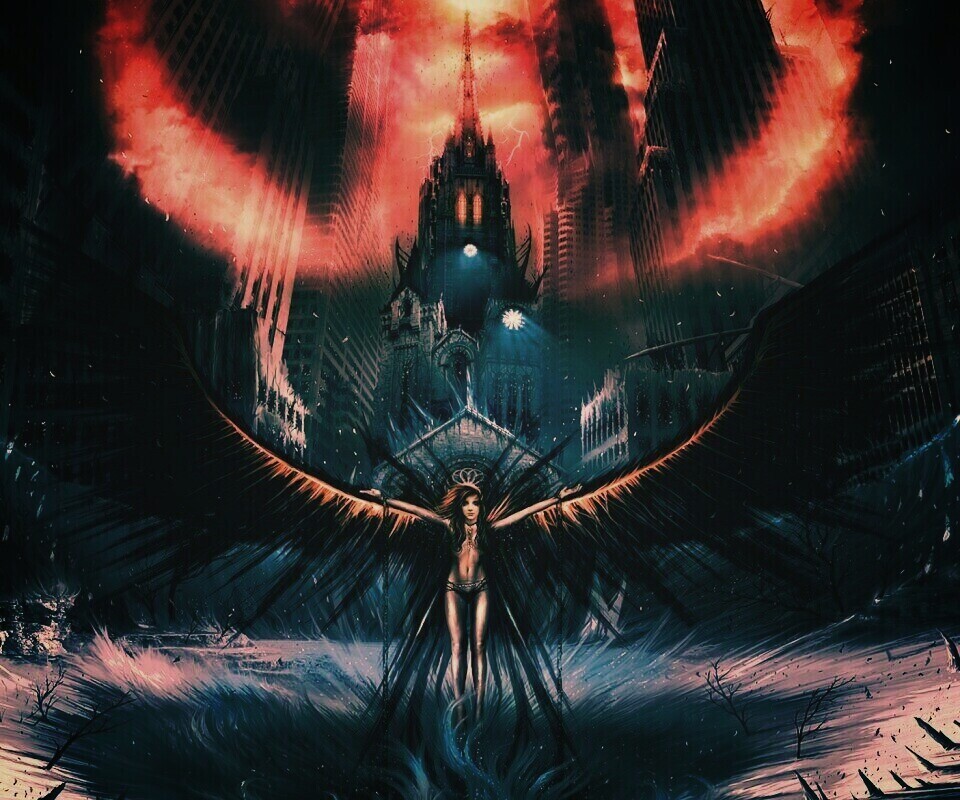 Тёмный ангел обои