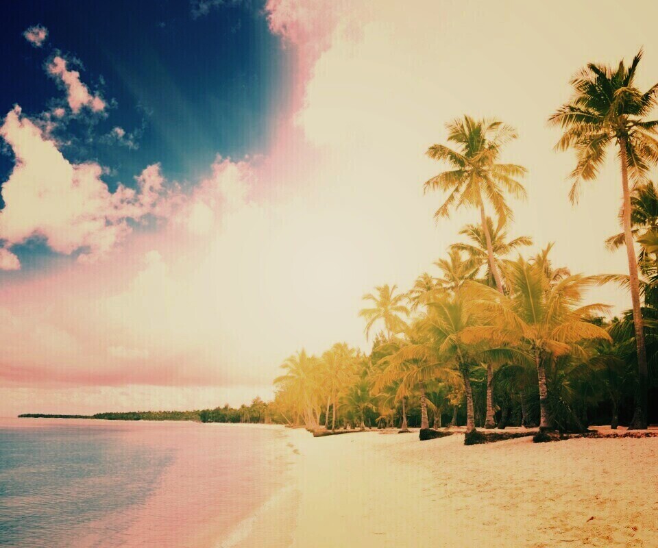 Тропическое побережье обои