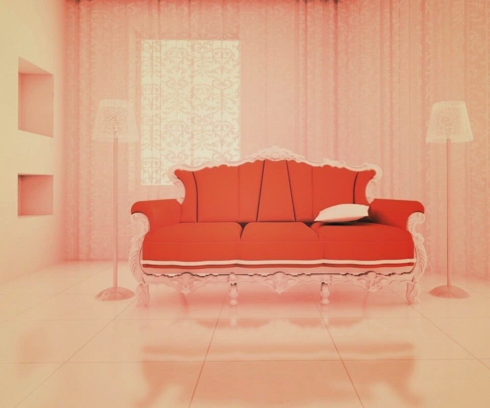 Диван в стиле ампир обои