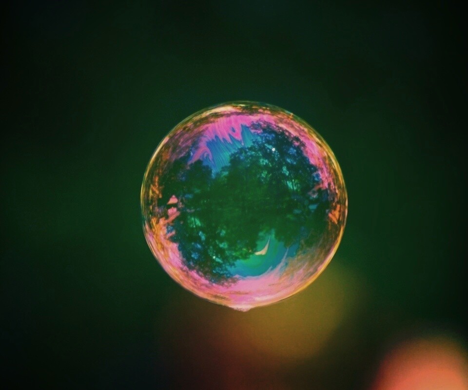 Мыльный пузырь обои