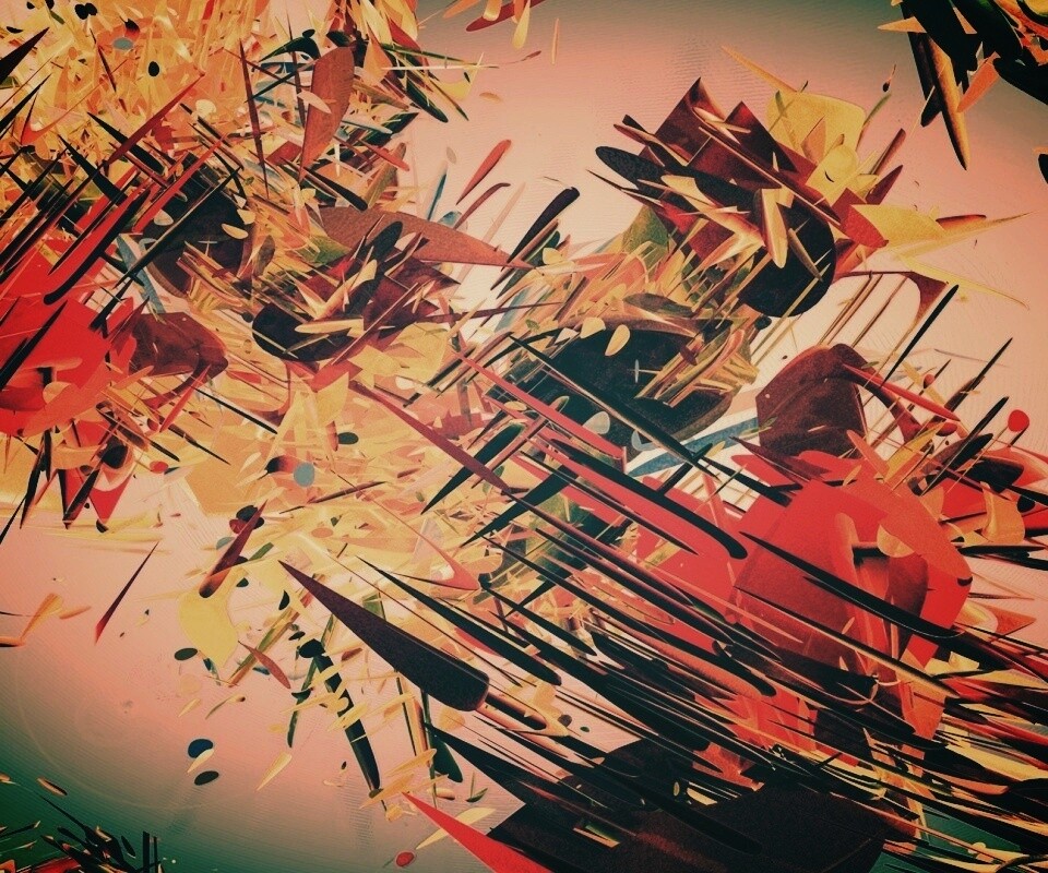 Сумасшедшая абстракция обои