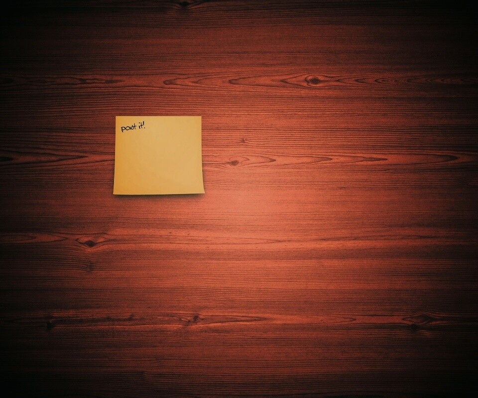 Стикер Post it! обои