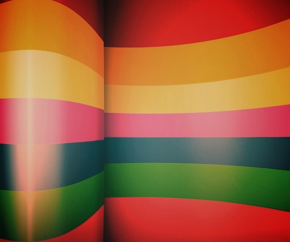 Радужные полосы обои