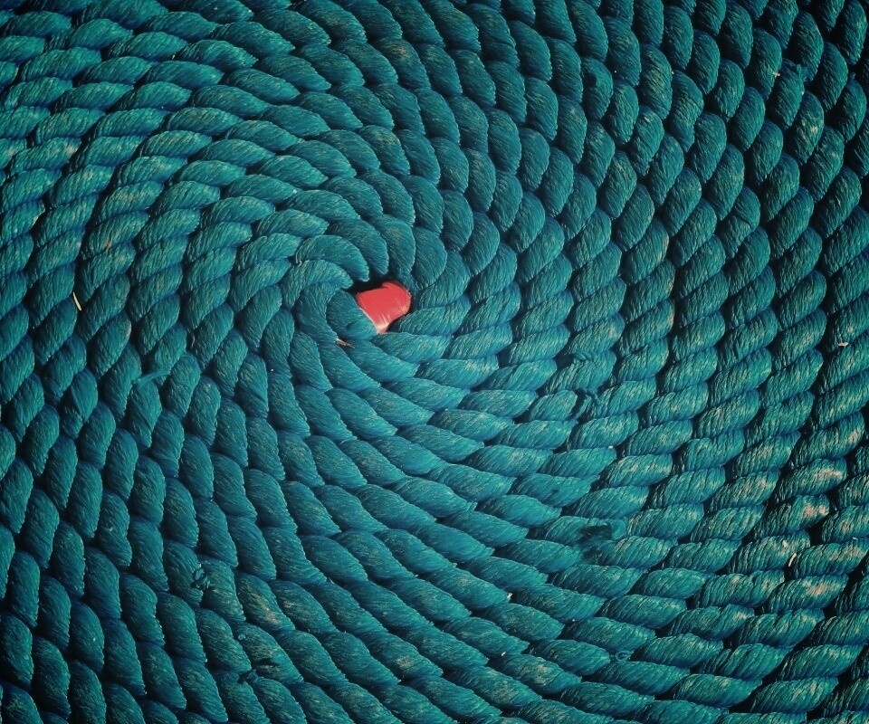 Голубой канат обои