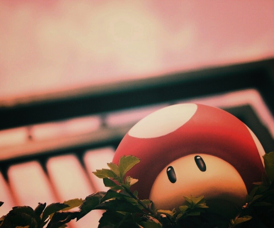 Гриб из Марио обои