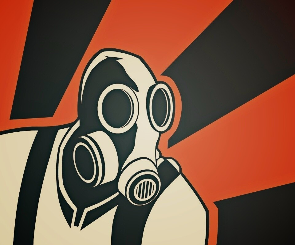 Огнеметчик из Team Fortress 2 обои