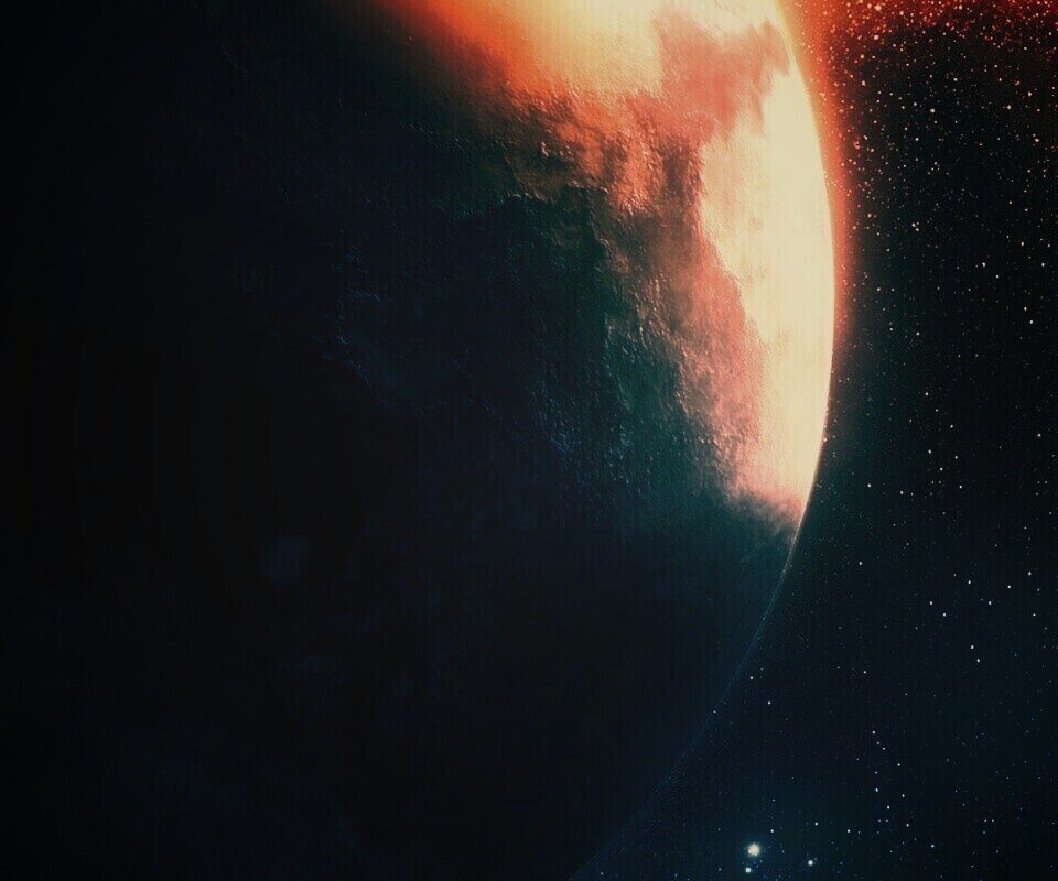 В темном свете обои