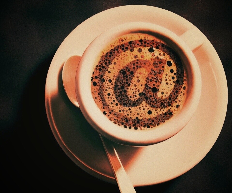 Интернет кофе обои