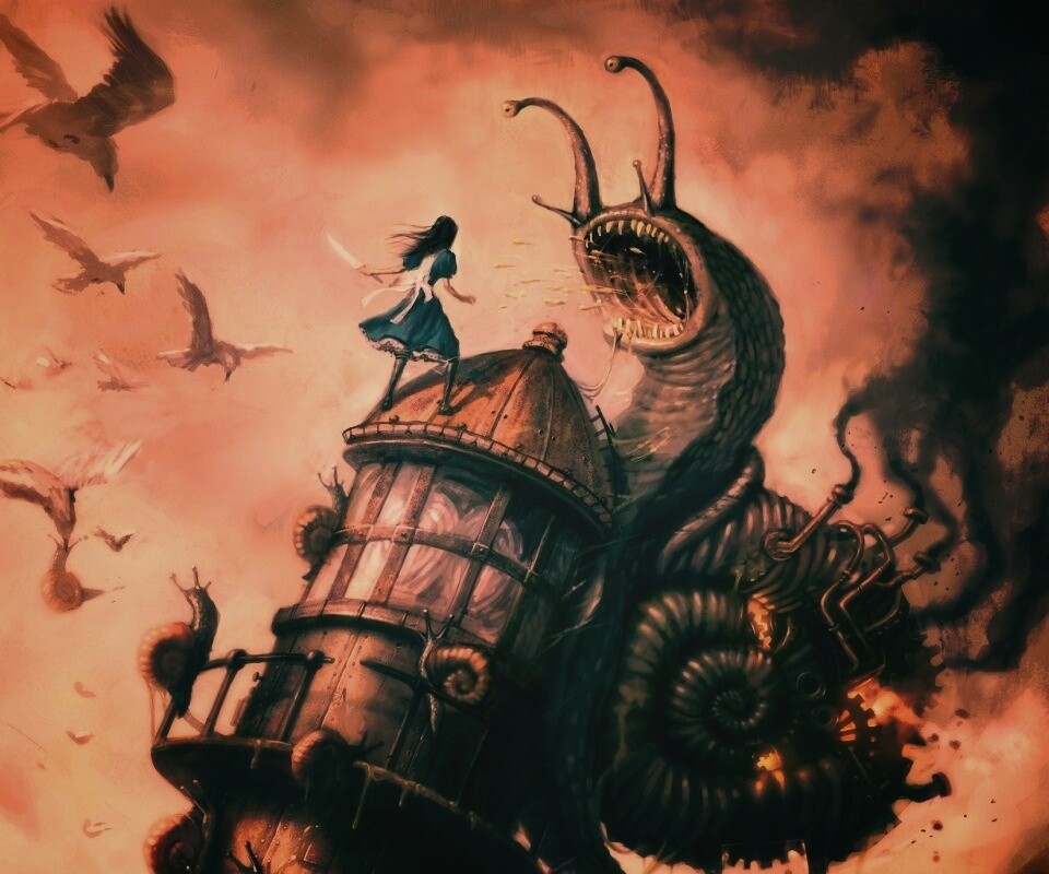 Битва с механической улиткой обои