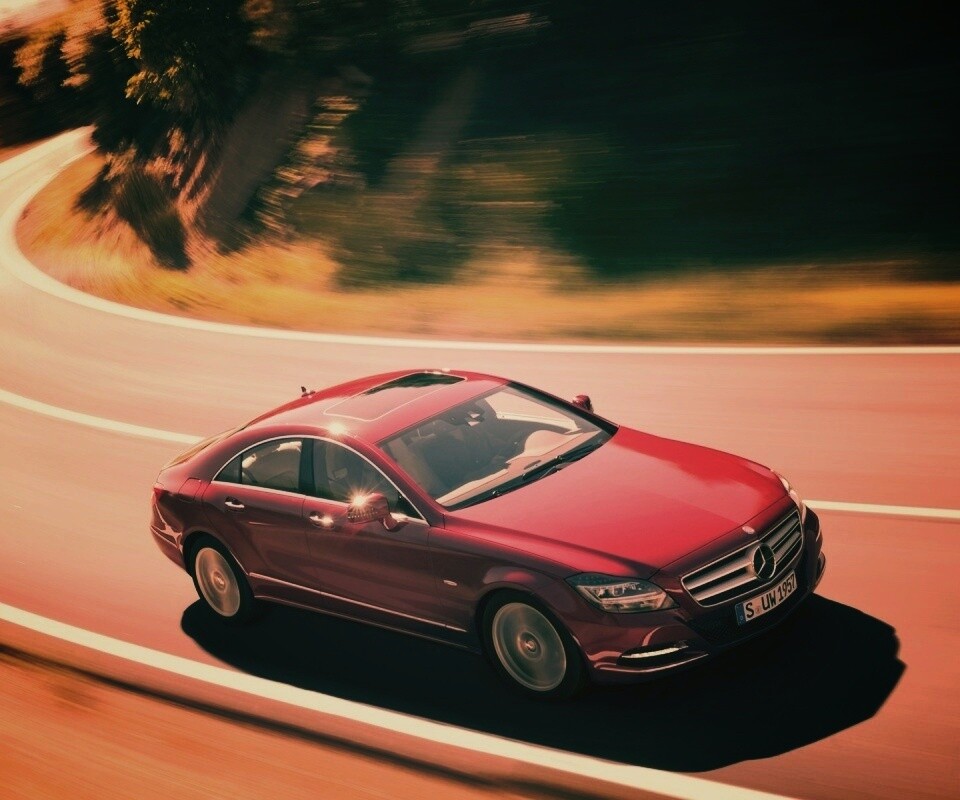 Mercedes CLS 550 обои