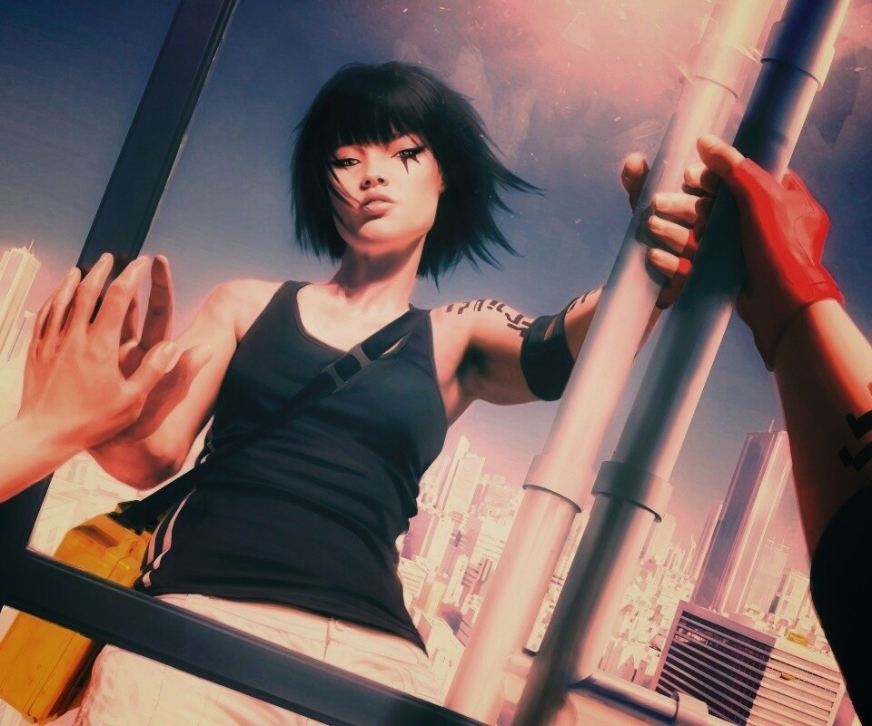 Faith из Mirrors Edge обои