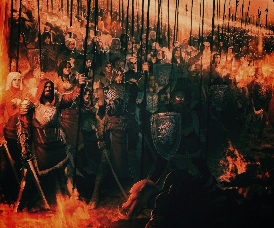 Борьба против порождений тьмы обои