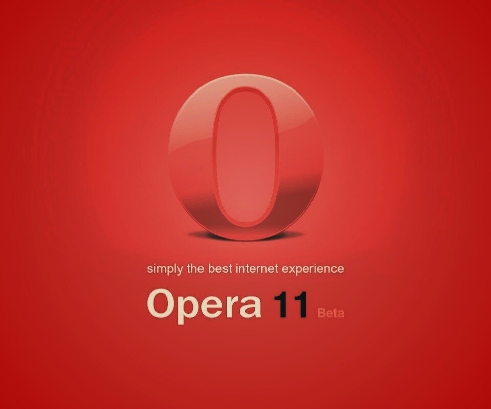 Opera 11 обои
