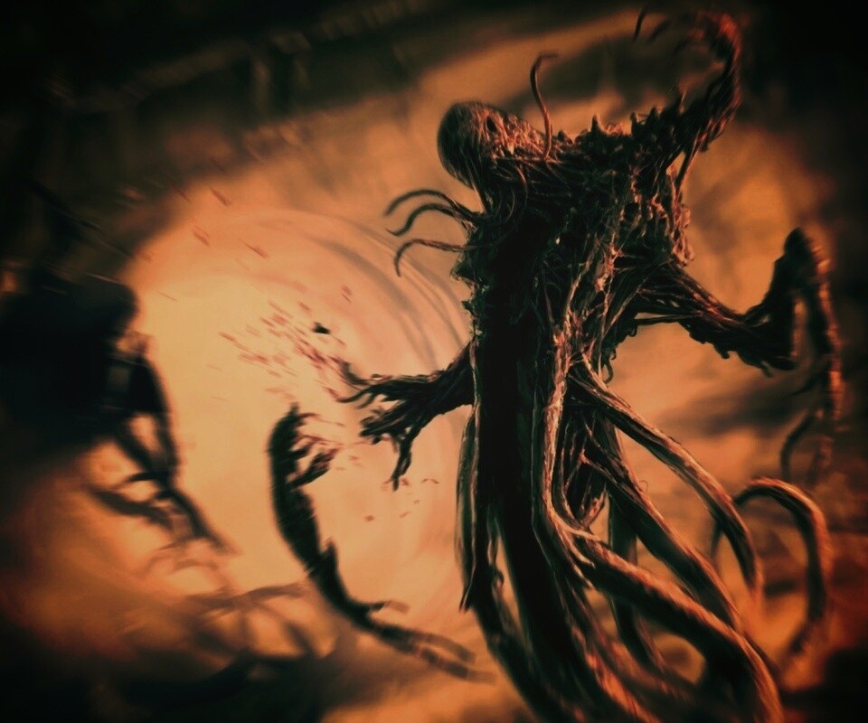 Монстр из Dead Space обои