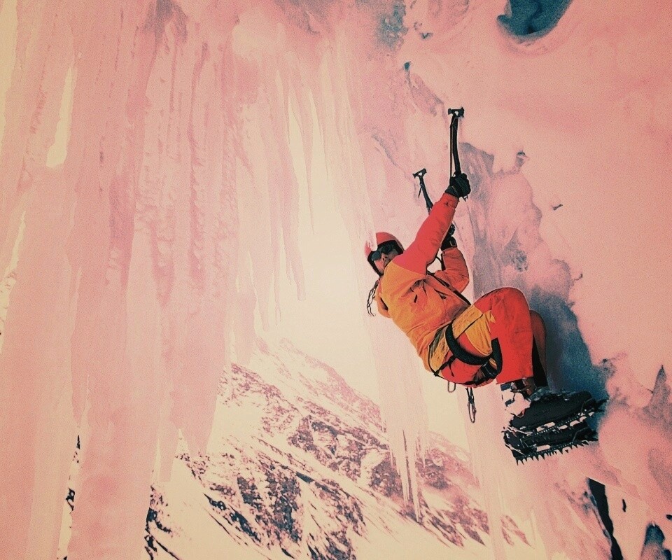 Альпинист обои