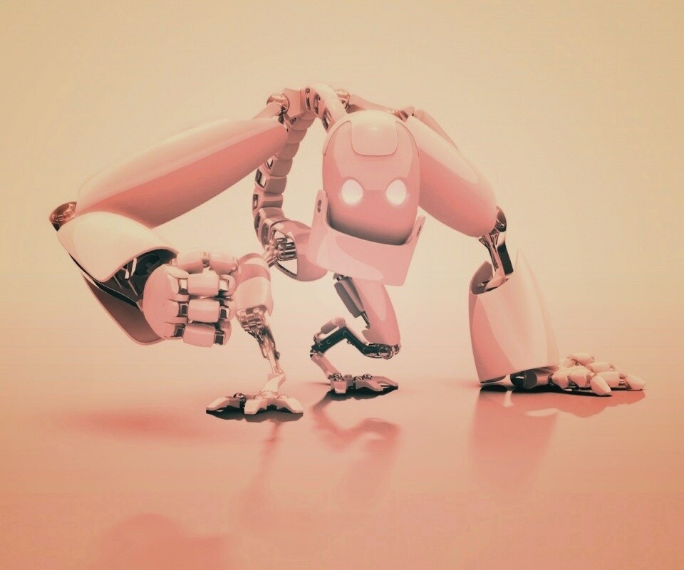 Крадущийся робот обои